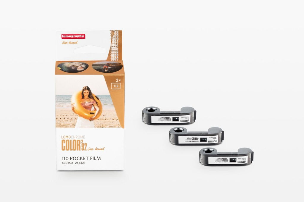 Lomography 110 ISO 400 - LomoChrome Color '92 Sun-Kissed - 3 Pack
