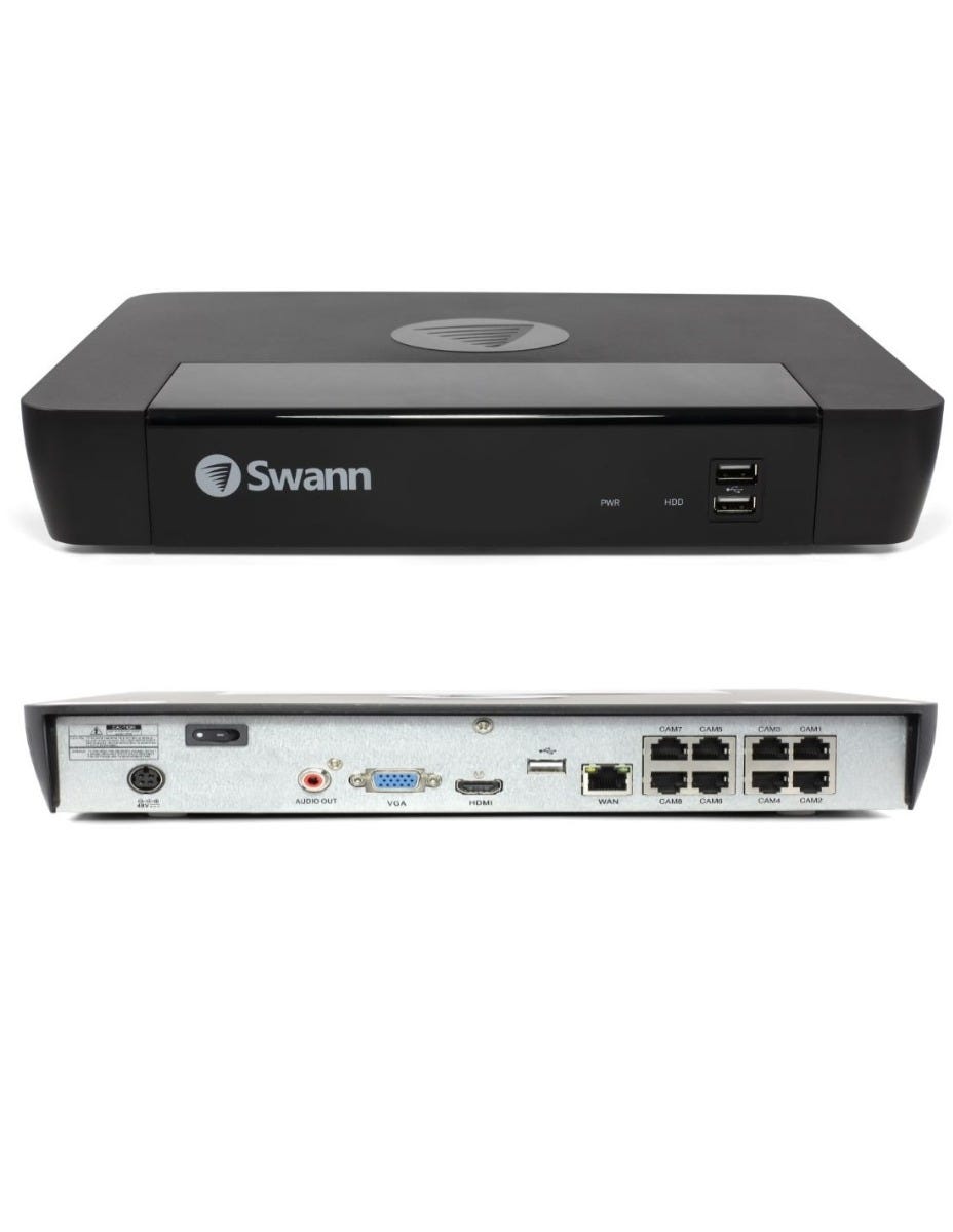 Swann 8 Cameras 8 Channel 4K Professional NVR Security System