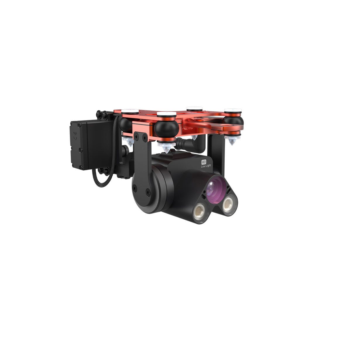 SwellPro PL4 Waterproof Full-HD Low-light 1-axis Gimbal Camera with Spotlights and Payload Release