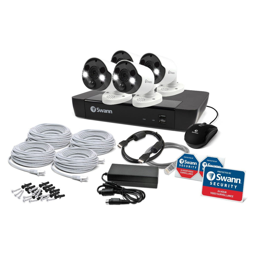 Swann 4 Camera 8 Channel 4K Ultra HD NVR Security System