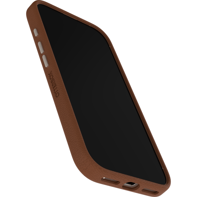 OtterBox Symmetry Cactus Leather MagSafe Case for iPhone 17 (Brown) 