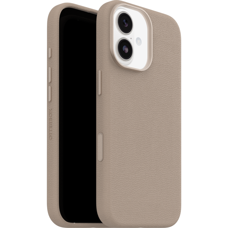OtterBox Symmetry Cactus Leather MagSafe Case for iPhone 17 (Stone)