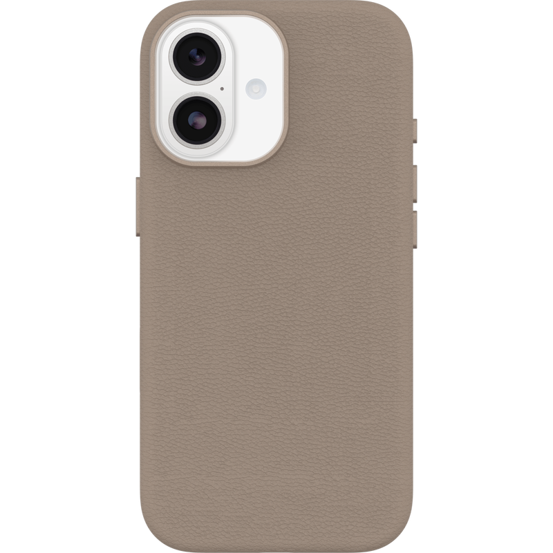 OtterBox Symmetry Cactus Leather MagSafe Case for iPhone 17 (Stone)