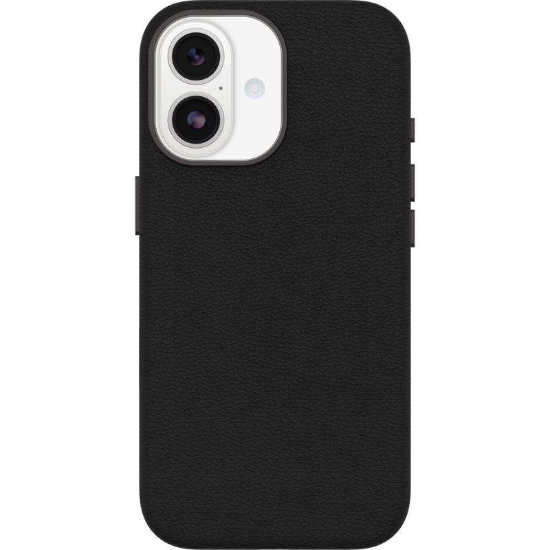 OtterBox Symmetry Cactus Leather MagSafe Case for iPhone 17 (Black)