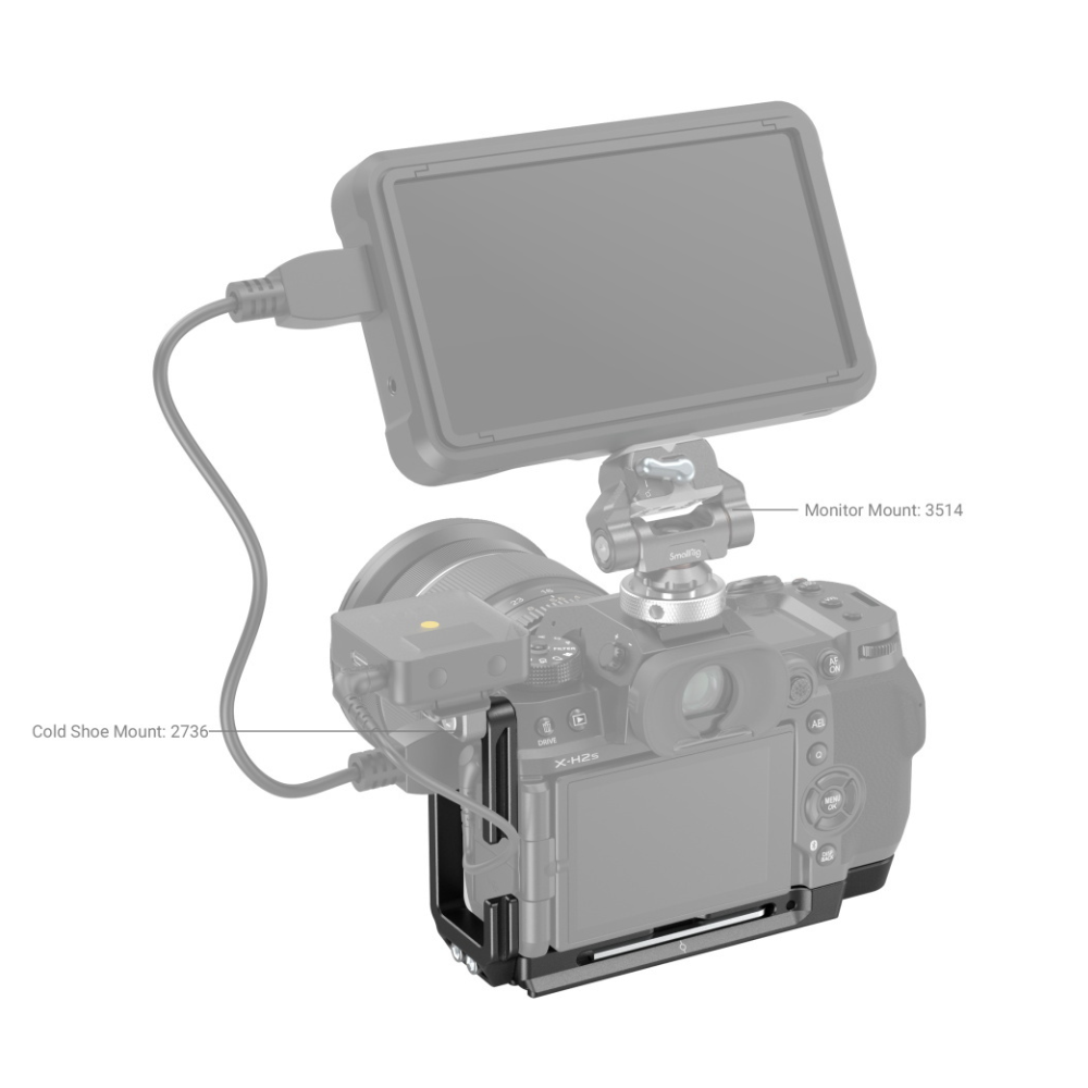 SmallRig L Bracket for FUJIFILM X-H2S 
