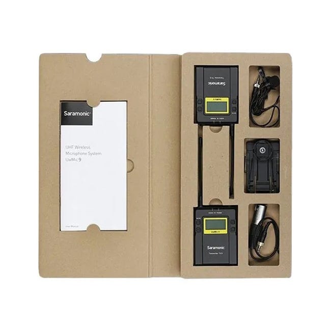 SARAMONIC-UWMIC9KIT2 9)2-CH Receiver UHF Wireles Microphone Kit