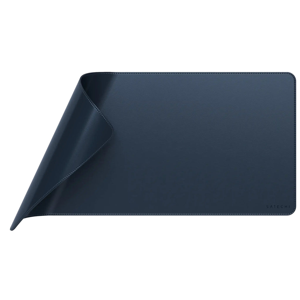 Satechi Vegan-Leather Premium Desk Mat (Navy)