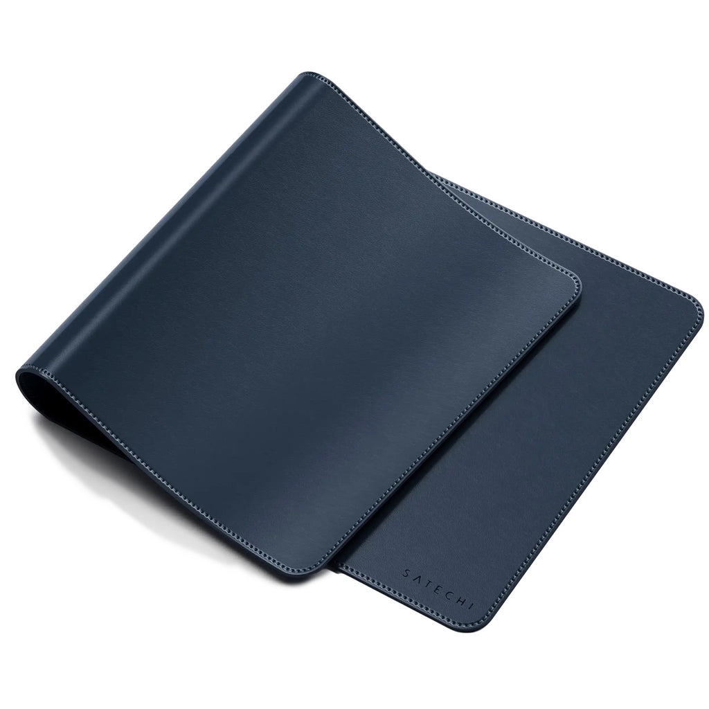Satechi Vegan-Leather Premium Desk Mat (Navy)
