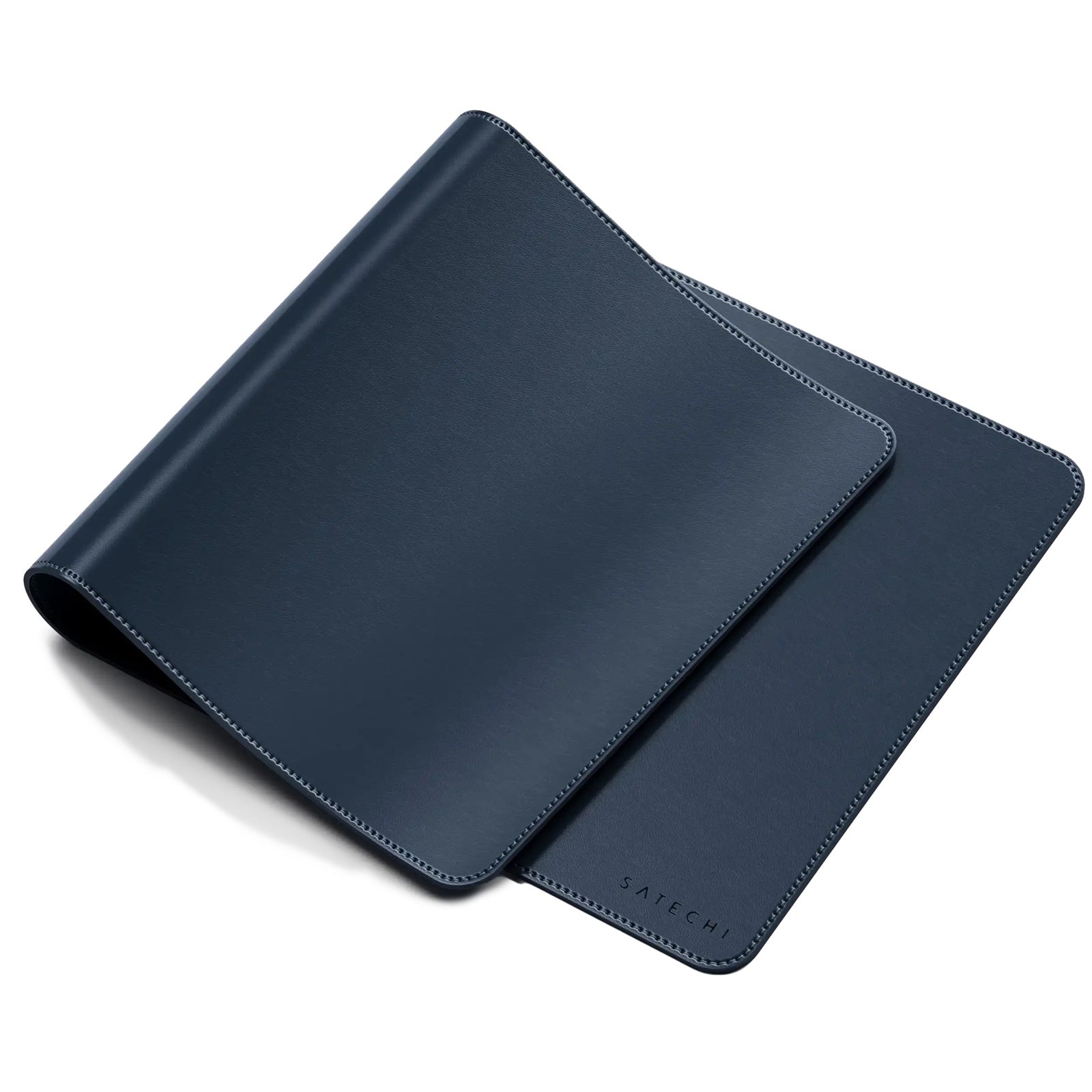 Satechi Vegan-Leather Premium Desk Mat (Navy)