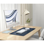 Satechi Vegan-Leather Premium Desk Mat (Navy)