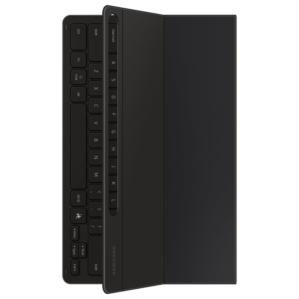 Samsung Book Cover Keyboard Slim with AI Key for Tab S9FE+ Tab S10+ (Black) 