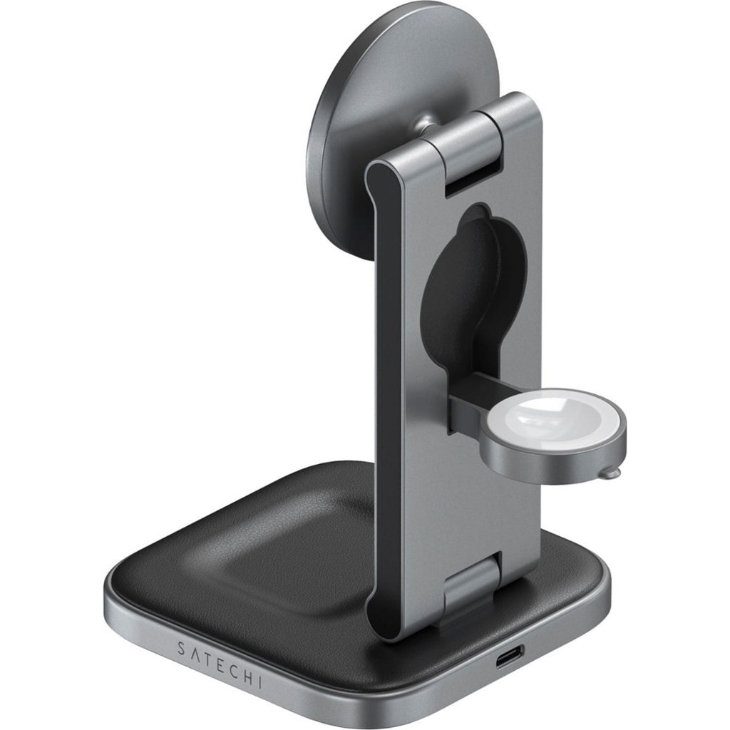 Satechi 3-in-1 Foldable Qi2 Wireless Charging Stand 