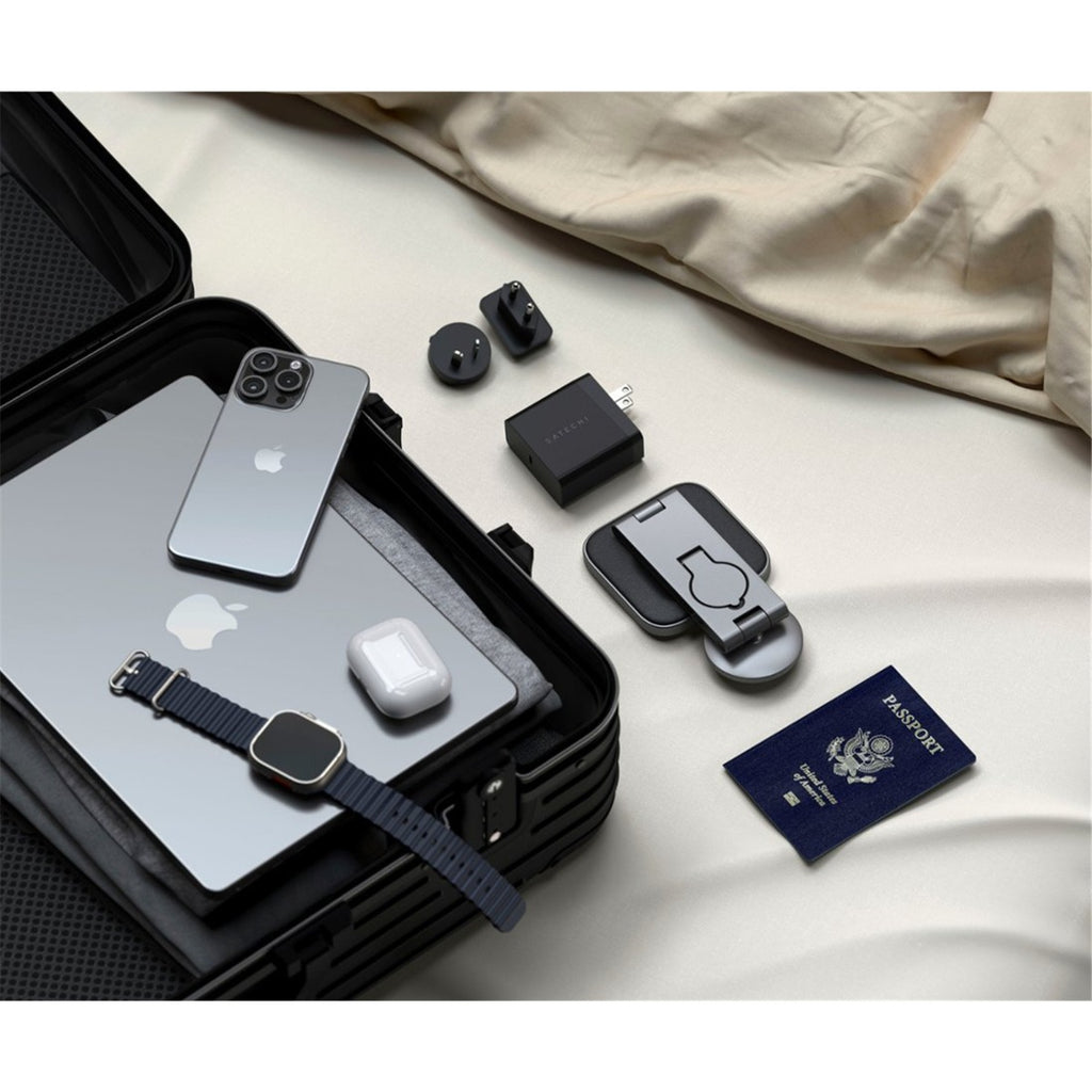 Satechi 3-in-1 Foldable Qi2 Wireless Charging Stand 