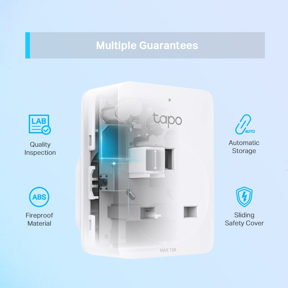 TP-Link Tapo Mini Smart Wi-Fi Plug - 2 Pack