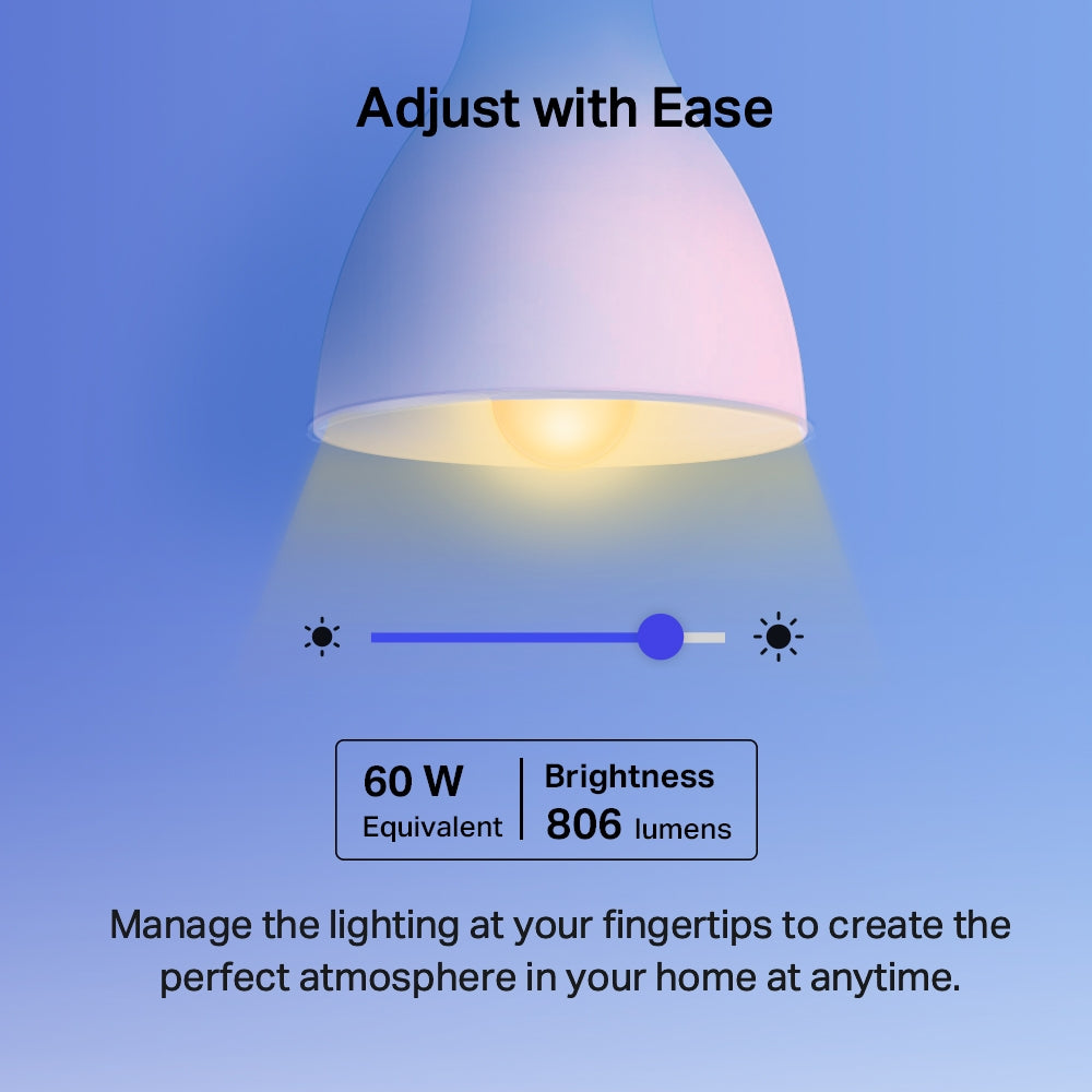 Tapo L530 Multicolour Smart Wi-Fi Light Bulb - E27 (2 Pack)