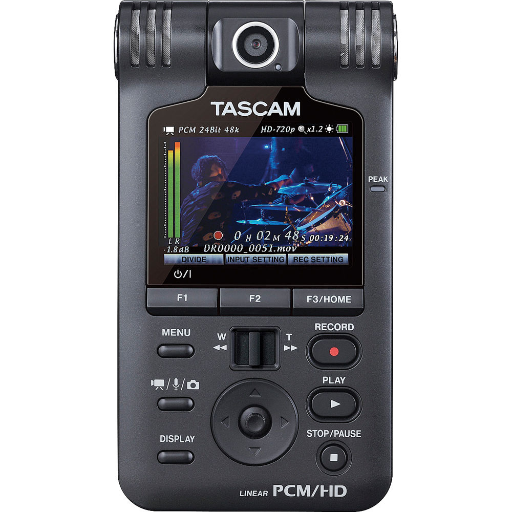 TASCAM DR-V1HD Linear PCM / HD Video Recorder