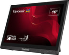 ViewSonic 15.6" TD1630-3 WXGA TN 10 Point Touch Screen LED Monitor