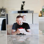 6x4" Acrylic Photo Frame with Print
