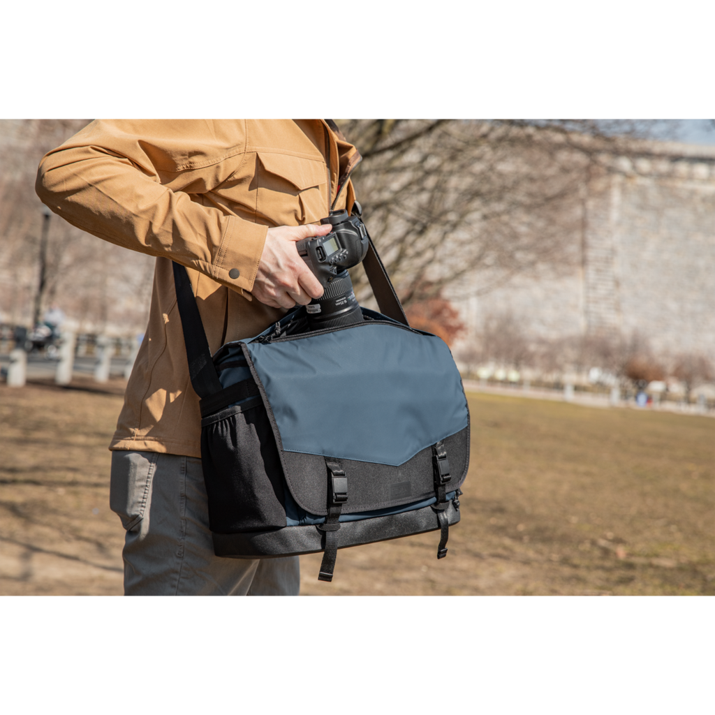 Tenba DNA 16 DSLR Messenger Bag - Blue