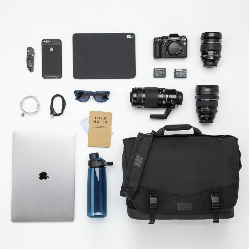Tenba DNA 16 Slim Messenger Bag Black