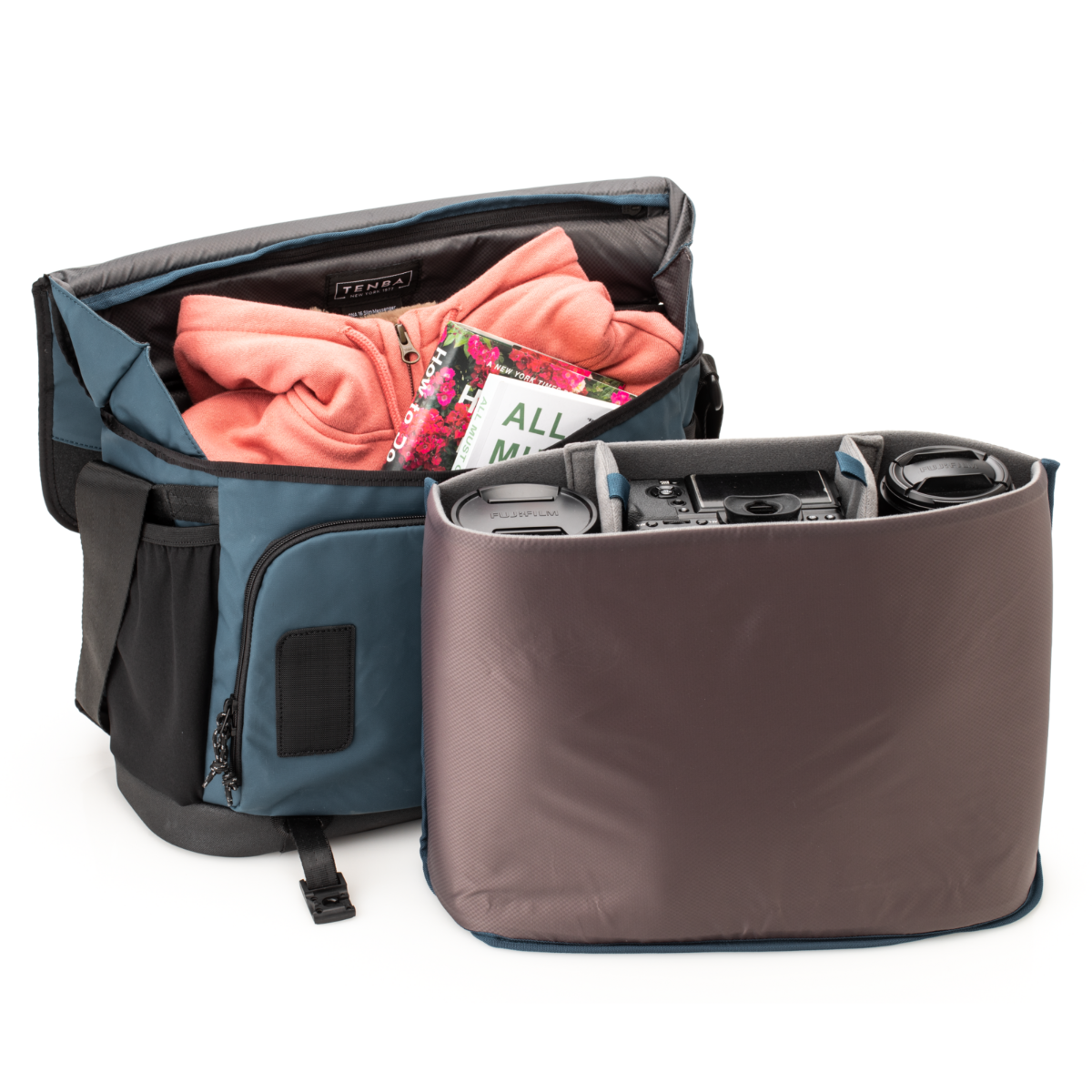 Tenba DNA 16 Slim Messenger Bag Blue