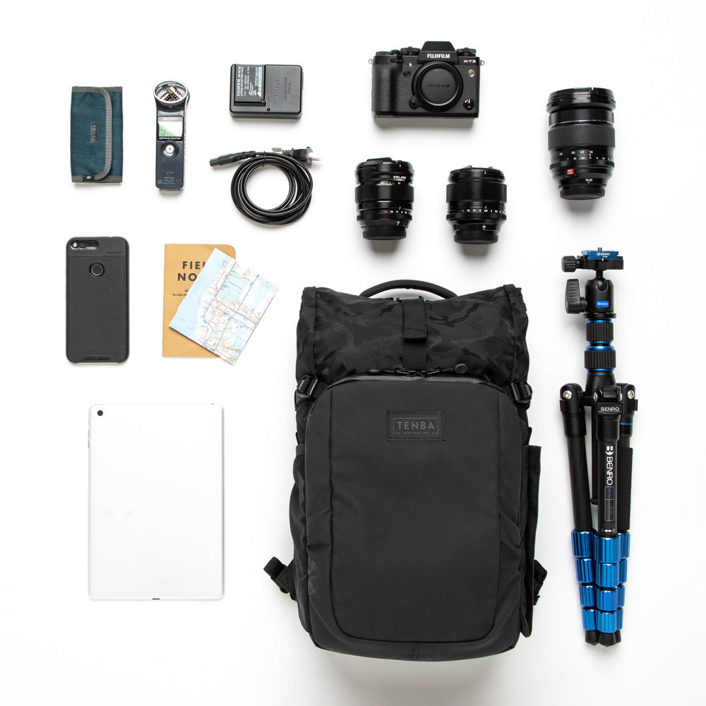 Tenba Fulton v2 10L All Weather Backpack (BlackBlack Camo)