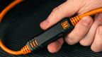Tether Tools TetherPro 10G USB-C to USB-C Straight to Right - 9.4m - Orange