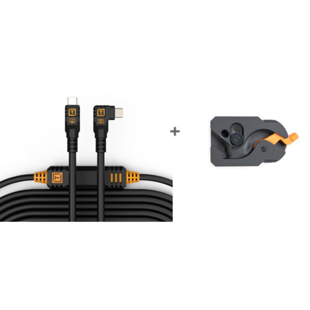 Tether Tools Tetherguard 9.4m USB-C Leverlock & Cable Kit Black