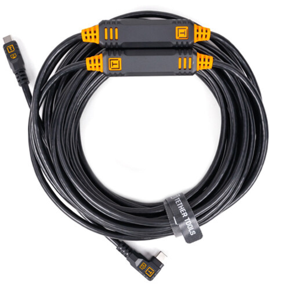 Tether Tools Tetherguard 9.4m USB-C Leverlock & Cable Kit Black