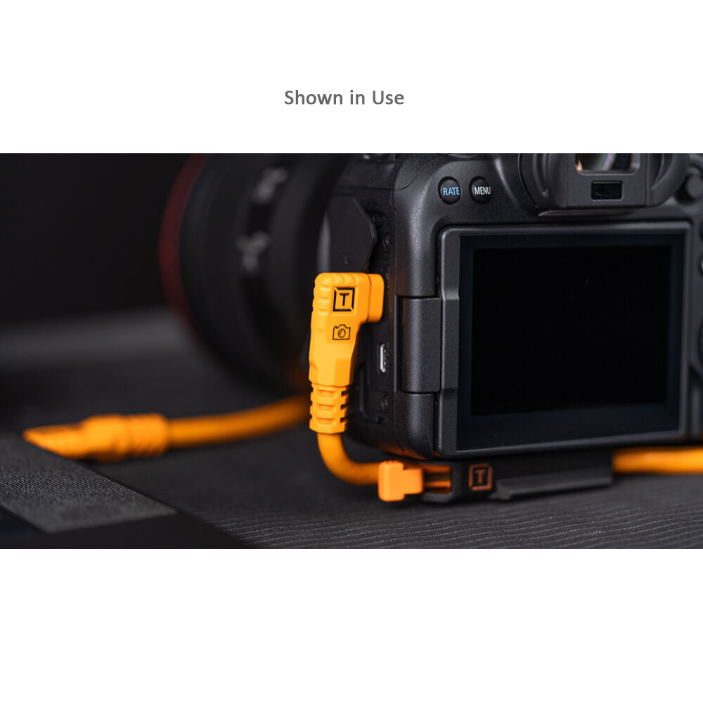 Tether Tools Leverlock Kit 10G Straight to Right - 9.2m - Orange