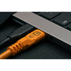 Tether Tools Leverlock Kit 10G Straight to Right - 4.6m - Orange