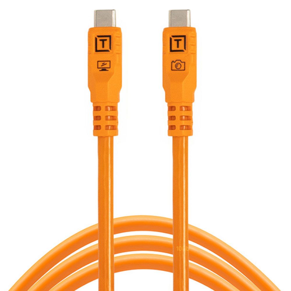 Tether Tools TetherPro 10G Small Mobile Kit Straight to Straight - 1.8m - Orange