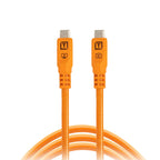Tether Tools TetherPro 10G USB-C to USB-C Straight to Straight - 1.8m - Orange