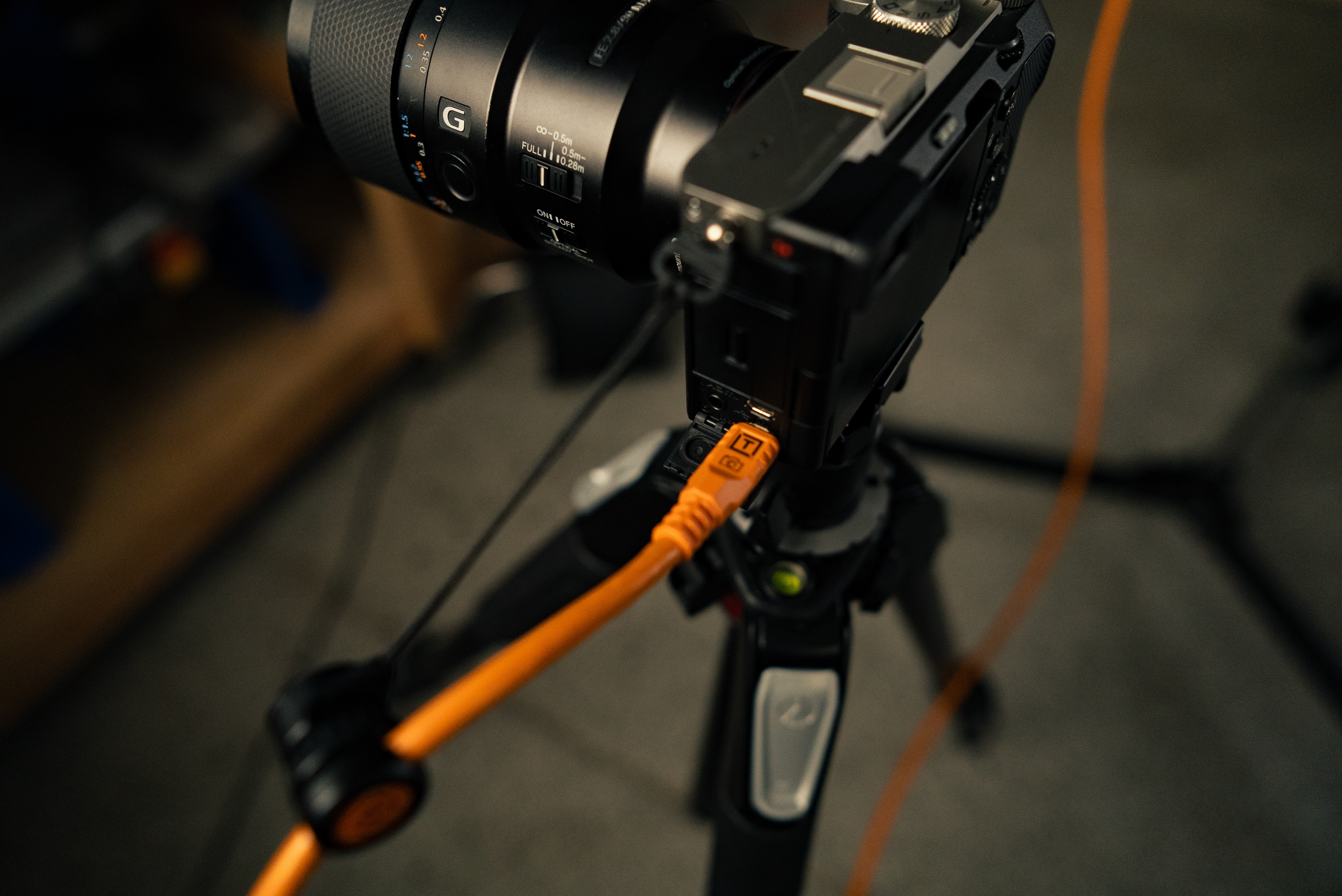Tether Tools TetherPro 10G USB-C to USB-C Straight to Straight - 3m - Orange