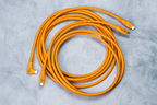 Tether Tools TetherPro 10G USB-C to USB-C Straight to Right - 3m - Orange 