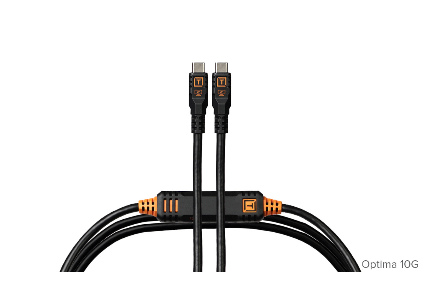 Tether Tools TetherPro 10G USB-C to USB-C Straight to Straight - 4.6m - Black
