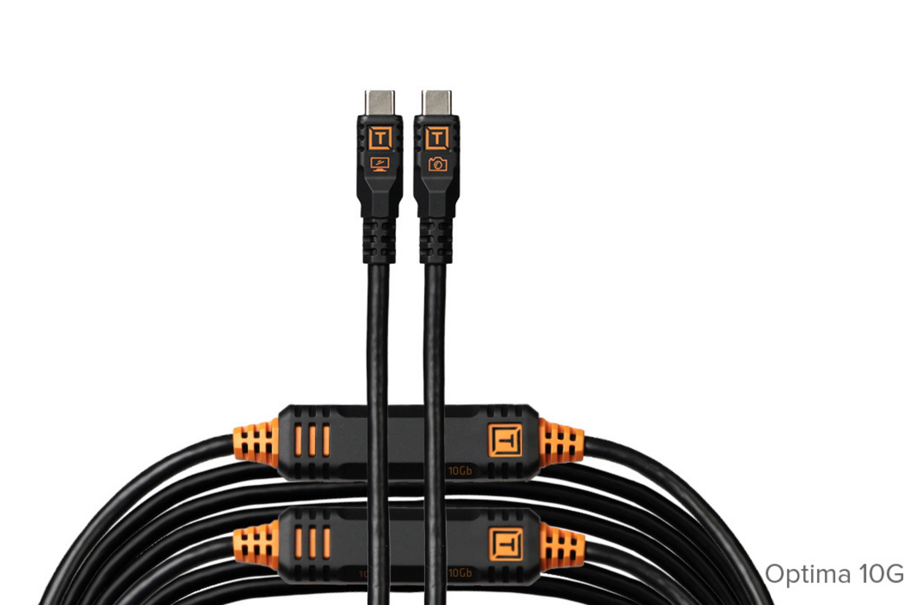Tether Tools TetherPro 10G USB-C to USB-C Straight to Straight - 9.4m - Black