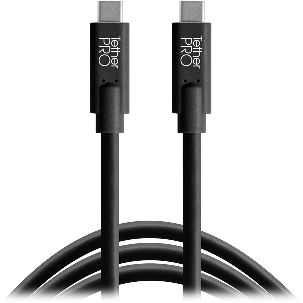 Tetherpro USB-C to USB-C 1.83 cm - Black