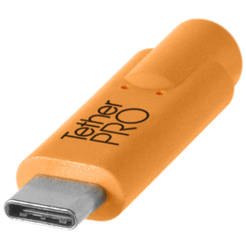 Tether Tools Tetherpro USB-C to USB-C 3m - Hi-Visible Orange 