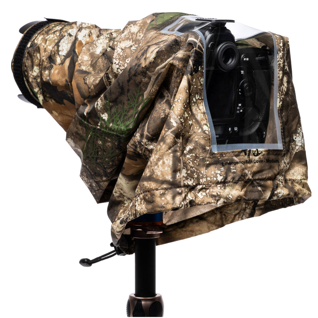 Think Tank Emergency Medium Rain Cover - With RealTree APX Camo