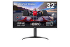 LG UltraFine 32UR550K-B 31.5" 4K UHD 60Hz VA HDR10 Office and Gaming Monitor 