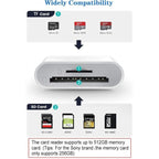For Apple Lightning to SD MicroSD Adapter