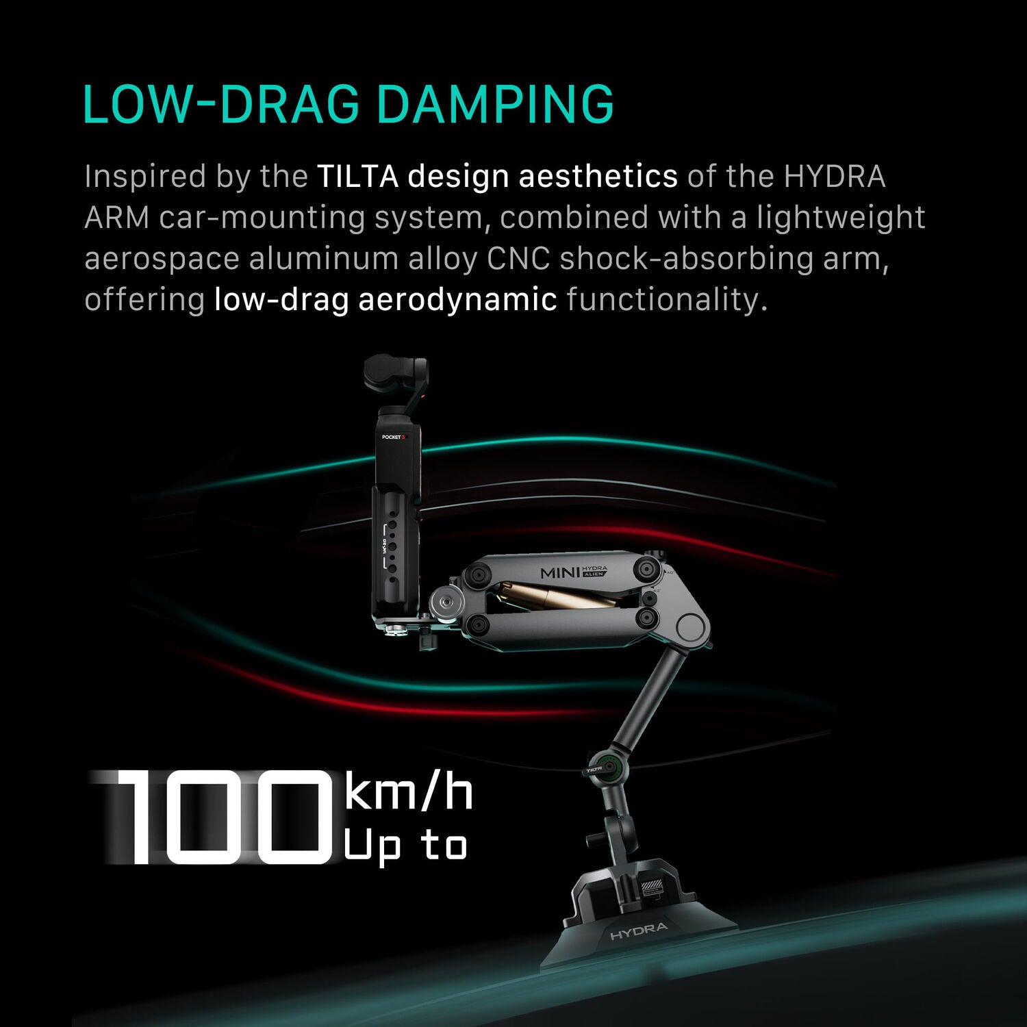 Tilta Alien Mini Damper Arm Master Set - Desert