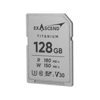 Exascend TITANIUM 128GB UHS-I V30 SDXC Card