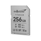 Exascend TITANIUM 256GB UHS-I V30 SDXC Card