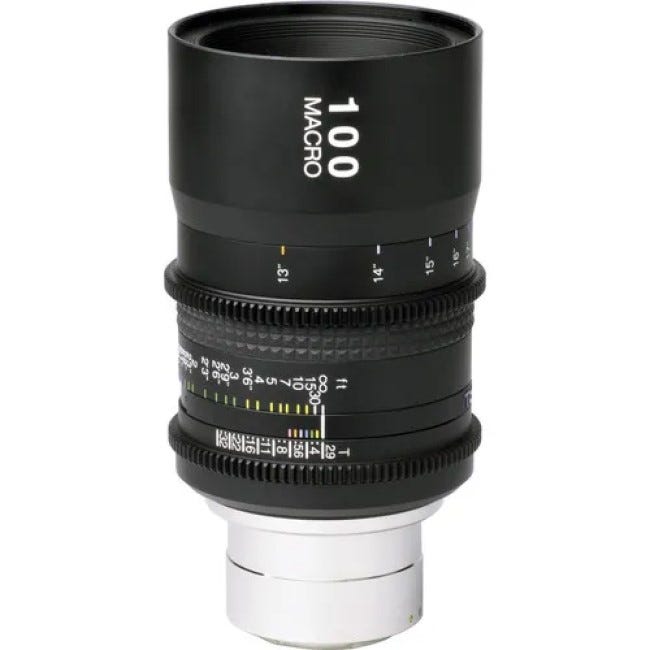 Tokina Cinema AT-X 100mm T2.9 Macro Lens - Micro Four Thirds Mount