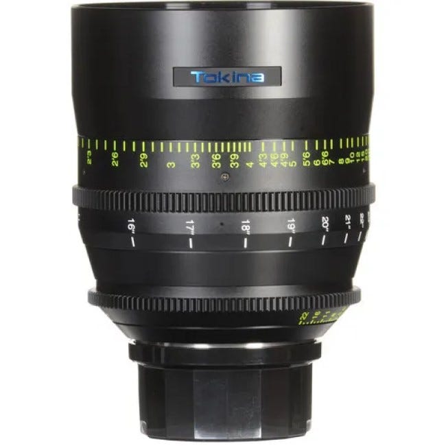 Tokina Cinema 35mm T1.5 Lens for PL Mount 