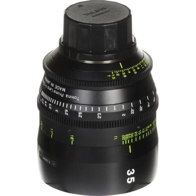 Tokina Cinema 35mm T1.5 Lens for PL Mount 