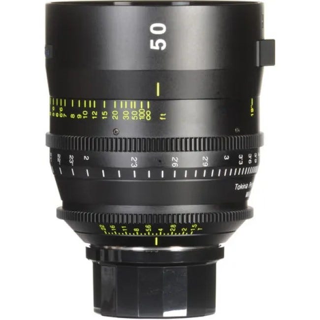 Tokina Cinema 50mm T1.5 Lens for PL Mount 