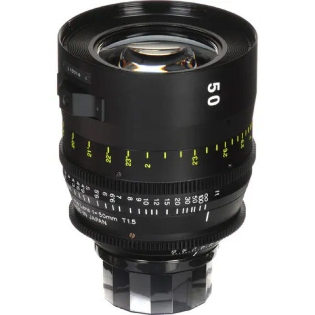 Tokina Cinema 50mm T1.5 Lens for PL Mount 